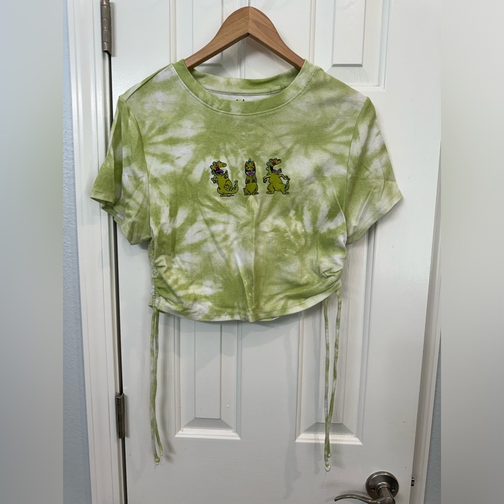 Reptaur tiedye croptop